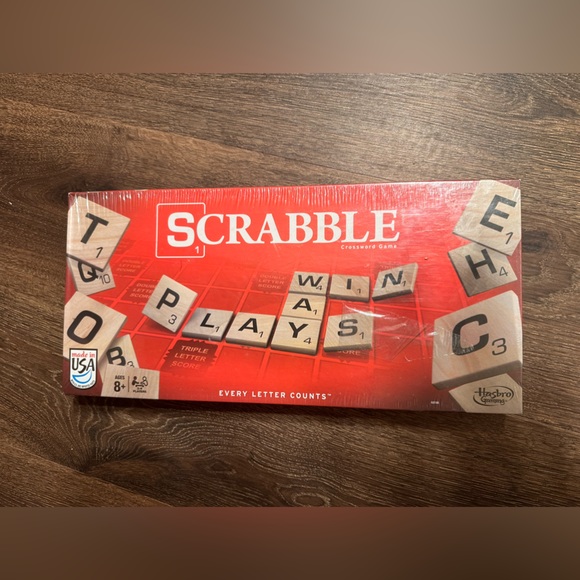 Hasbro Other - Scrabble board game new sealed scrabble has to game scrabble game